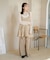 【Kastane】チュールベロアパンツ