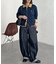 【U.S. POLO ASSN. 】フェイクレイヤードニットシャツ