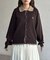 【U.S. POLO ASSN. 】フェイクレイヤードニットシャツ