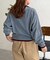 【U.S. POLO ASSN. 】フェイクレイヤードニットシャツ