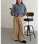 【U.S. POLO ASSN. 】フェイクレイヤードニットシャツ