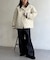 【U.S. POLO ASSN. 】襟コーデュロイキルトジャケット