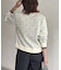 【U.S. POLO ASSN.】フェイクレイヤードクルーカーディガン