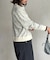 【U.S. POLO ASSN.】フェイクレイヤードクルーカーディガン