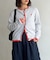 【U.S. POLO ASSN.】フェイクレイヤードクルーカーディガン