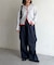 【U.S. POLO ASSN.】フェイクレイヤードクルーカーディガン