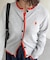 【U.S. POLO ASSN.】フェイクレイヤードクルーカーディガン