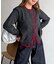 【U.S. POLO ASSN.】フェイクレイヤードクルーカーディガン