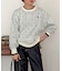 【U.S. POLO ASSN.】フェイクレイヤードスウェットライクニット