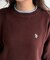 【U.S. POLO ASSN.】フェイクレイヤードスウェットライクニット