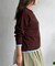 【U.S. POLO ASSN.】フェイクレイヤードスウェットライクニット