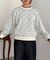 【U.S. POLO ASSN.】フェイクレイヤードスウェットライクニット