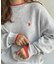 【U.S. POLO ASSN.】フェイクレイヤードスウェットライクニット