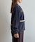 バック刺繍スナップカーデ