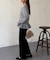 セミフレアツイルパンツ