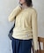 ヘンリーネックニットロンT