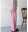 コーデュロイストレートパンツ