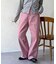 コーデュロイストレートパンツ