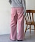 コーデュロイストレートパンツ
