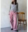 コーデュロイストレートパンツ