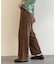 コーデュロイストレートパンツ