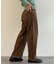 コーデュロイストレートパンツ