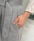 ベルト付きタックワイドスウェットパンツ