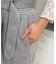 ベルト付きタックワイドスウェットパンツ