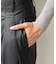 ウォッシャブルFレザータックパンツ