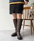 サイドバックルロングブーツ