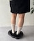 厚底ムートンシューズ