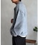 モヘアタッチステッチニットシャツ
