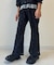 【CIAOPANIC TYPY】カットワークレースフレアパンツ