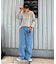 【CIAOPANIC TYPY】リシェイプモーションワッフルニットプルオーバー