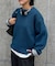 【CIAOPANIC TYPY】リシェイプモーションワッフルニットプルオーバー