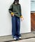 【CIAOPANIC TYPY】リシェイプモーションワッフルニットプルオーバー