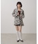 【Kastane】limited flower jacquard jacket