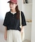 【Discoat】【Enlude】フェイクレイヤードヘンリーネックTシャツ