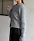 モヘアエアリークルーニットカーディガン