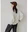 【Kastane】【WHIMSIC】サーマル ヘンリーネックTシャツ