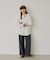 【Kastane】【WHIMSIC】サーマル ヘンリーネックTシャツ