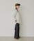 【Kastane】【WHIMSIC】サーマル ヘンリーネックTシャツ