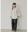 【Kastane】【WHIMSIC】サーマル ヘンリーネックTシャツ