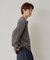 【Kastane】【WHIMSIC】サーマル ヘンリーネックTシャツ