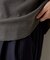 【Kastane】【WHIMSIC】サーマル ヘンリーネックTシャツ