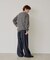 【Kastane】【WHIMSIC】サーマル ヘンリーネックTシャツ