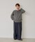 【Kastane】【WHIMSIC】サーマル ヘンリーネックTシャツ