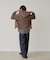 【Kastane】【WHIMSIC】サーマル ヘンリーネックTシャツ