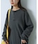 【Kastane】【WHIMSIC】サーマル ヘンリーネックTシャツ