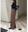 ラインストーンベロアプルオーバー